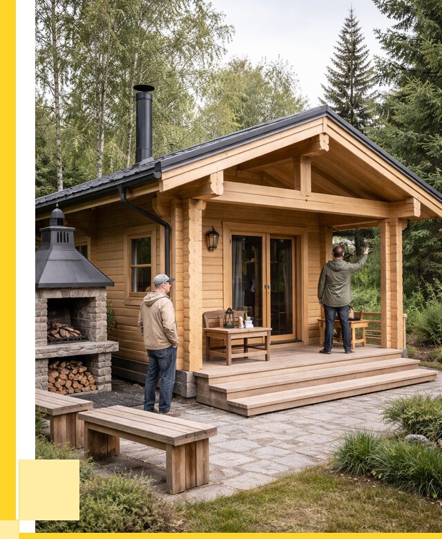 Деревянные бани под ключ в Нижнеудинске от 457695 р. | ЭриданНжк