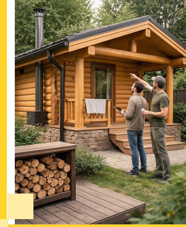 Бани для дачи под ключ в Нижнеудинске от 254275 р. | ЭриданНжк