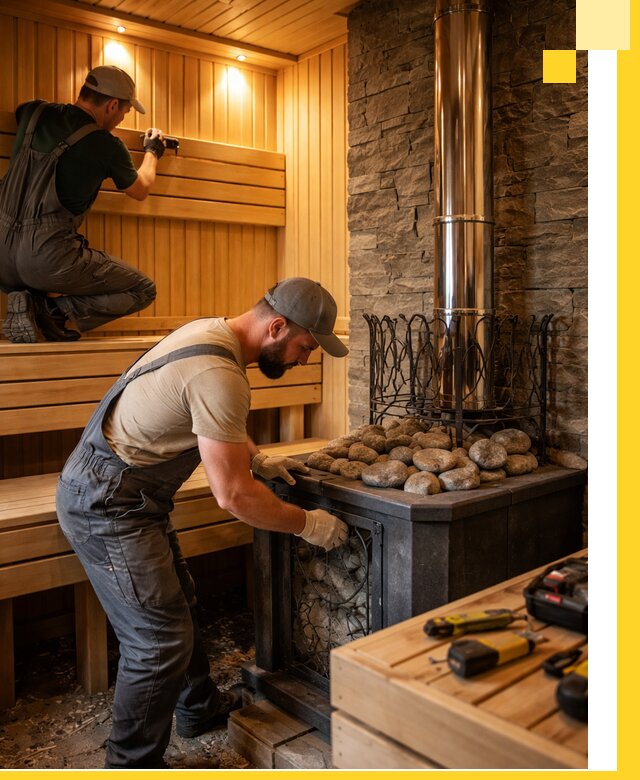 Комплексный дизайн бань, саун и зон отдыха в Нижнеудинске