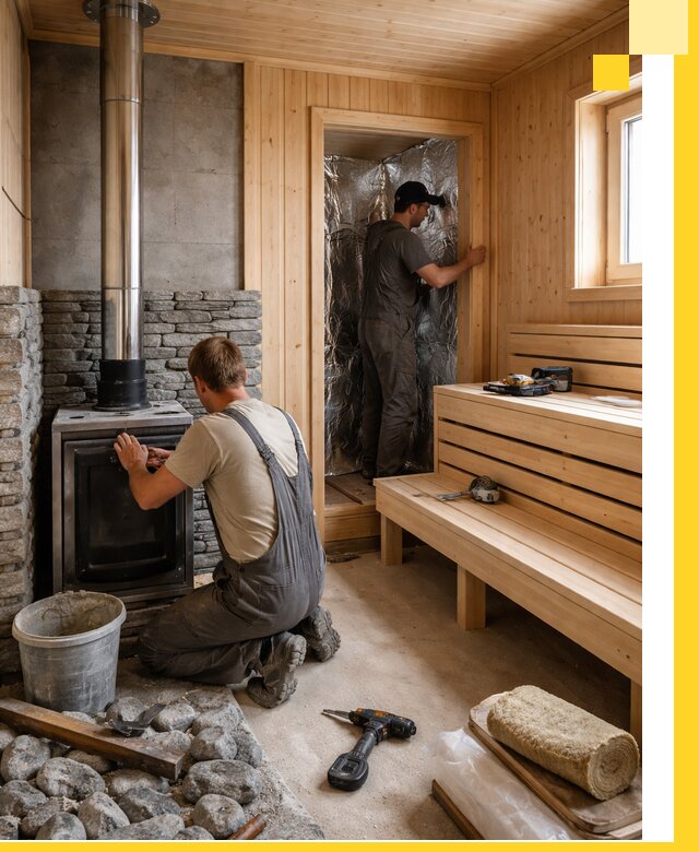 Строительство и изготовление бань под ключ в Нижнеудинске