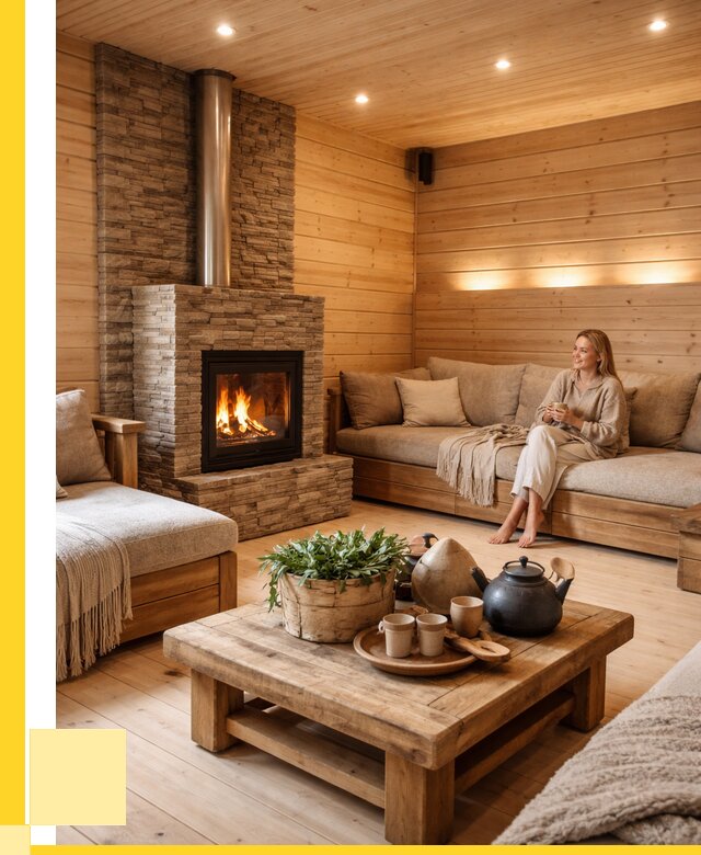 Проект бани с комнатой отдыха в Нижнеудинске от 35599 р. | ЭриданНжк