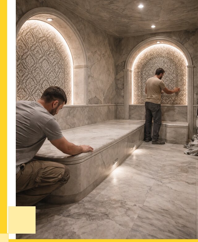 Турецкие бани под ключ в Нижнеудинске от 254275 р. | ЭриданНжк